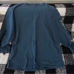 Carhartt long sleeves blue large